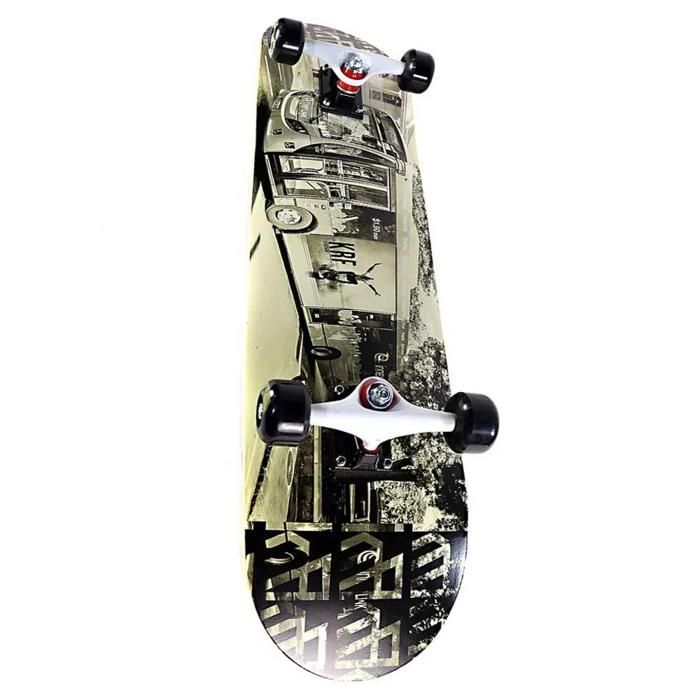 Skateboard - KRF - Bus Road - Multicolor - 32x8 mm - ABEC 9