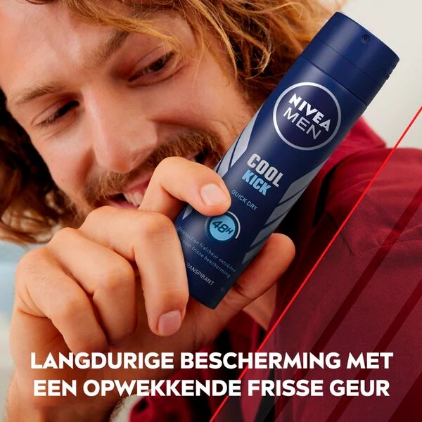 NIVEA Men Cool Kick antiperspirant sprej 150ml