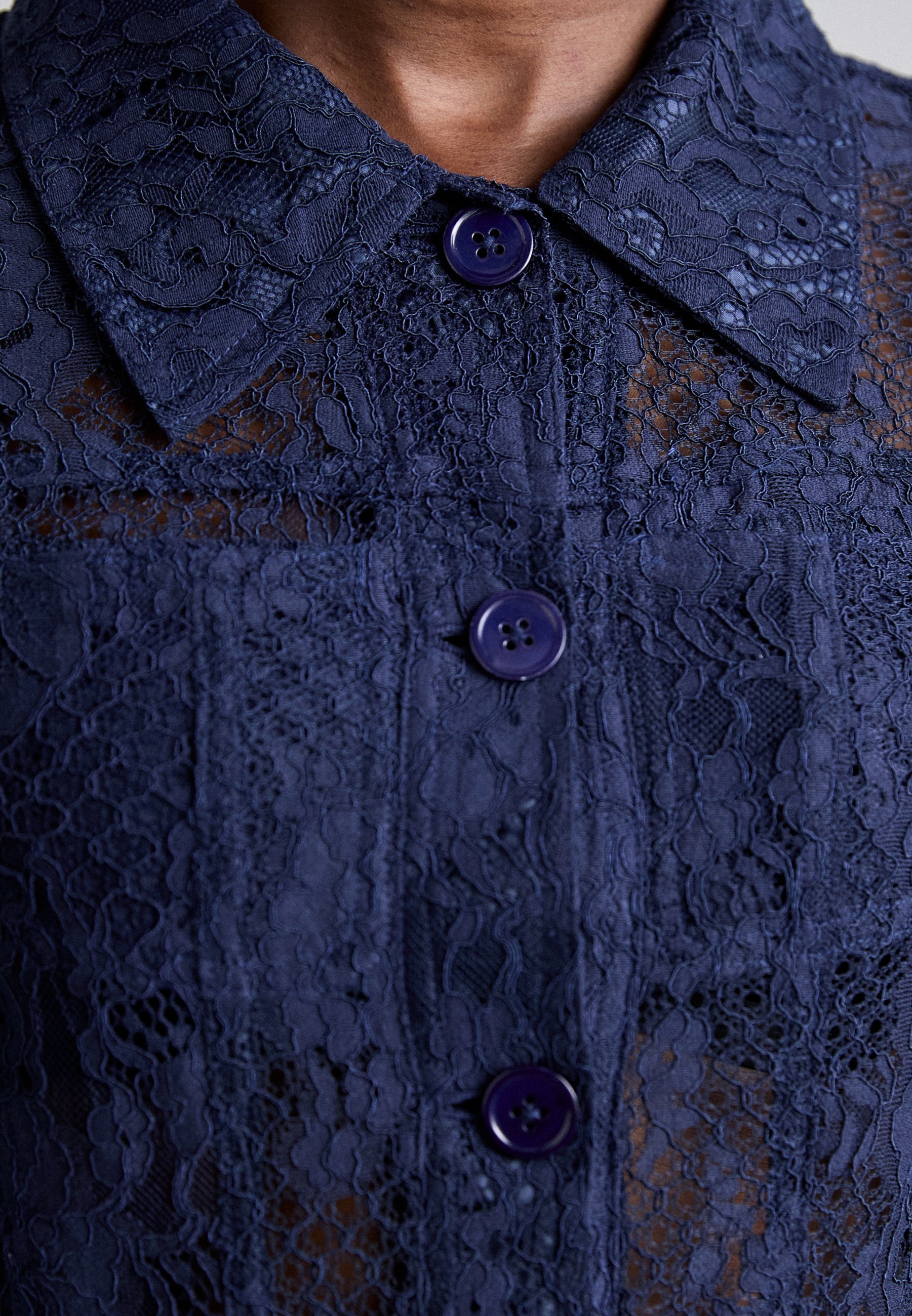 Sinead Gorey CHANTILLY BUTTON - Sommerjacke - Marineblau