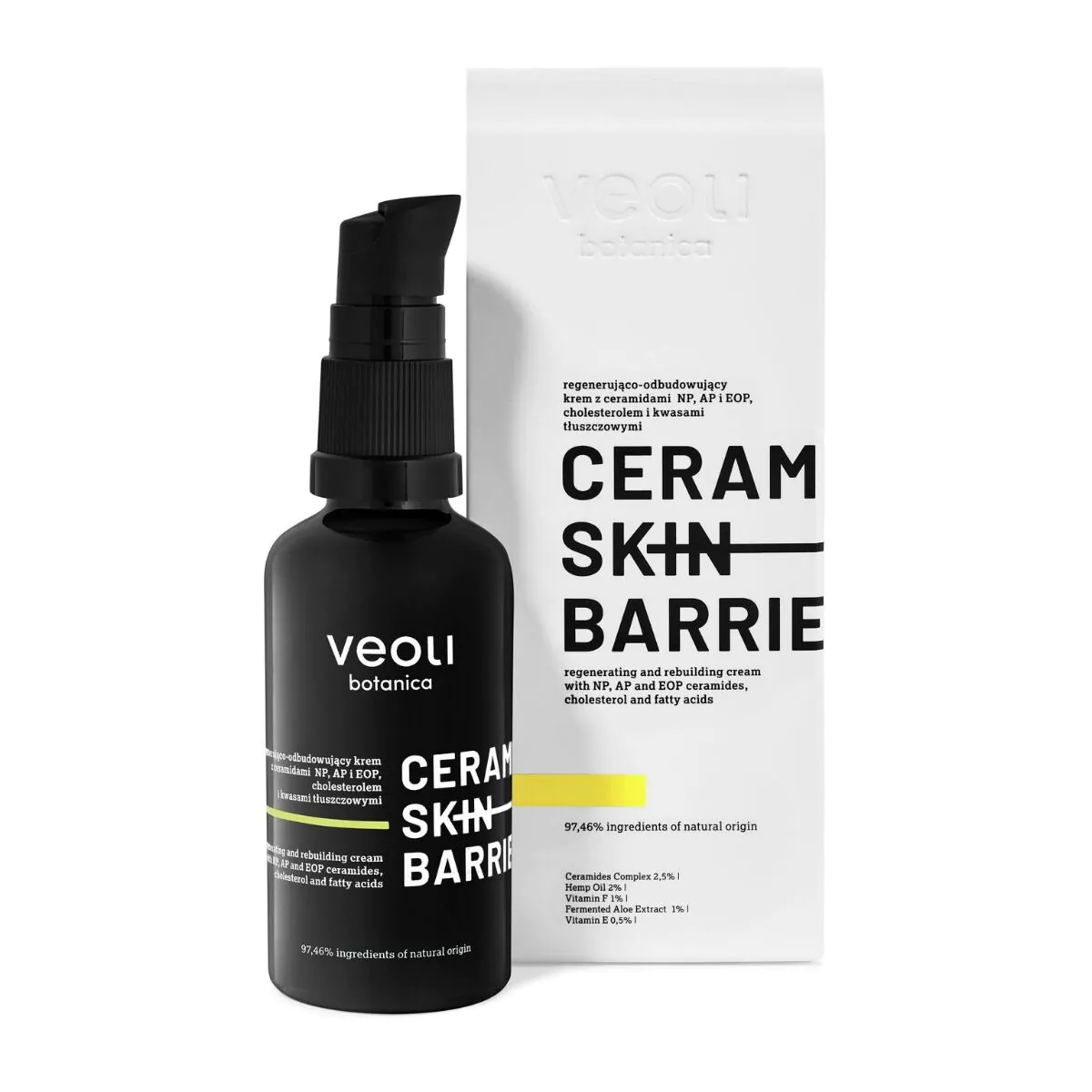 Veoli Botanica Ceramide Skin Barrier Krem regenerująco-odbudowujący