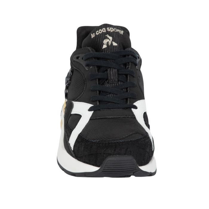 Tênis feminino - COQ SPORTIF - R850 W Chimere - Preto/branco - Tamanho 39 - Respirável