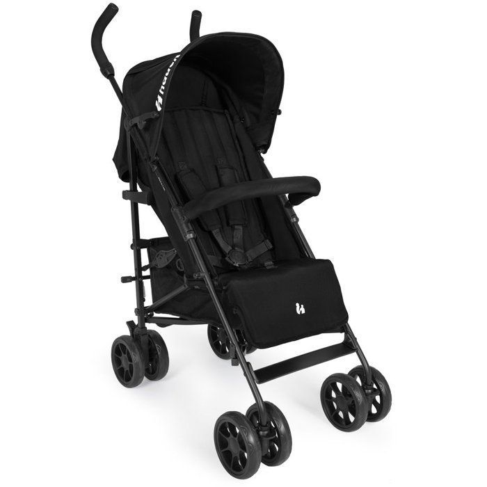 HAUCK - Poussette canne - Fold N Care - 4 roues - Noir
