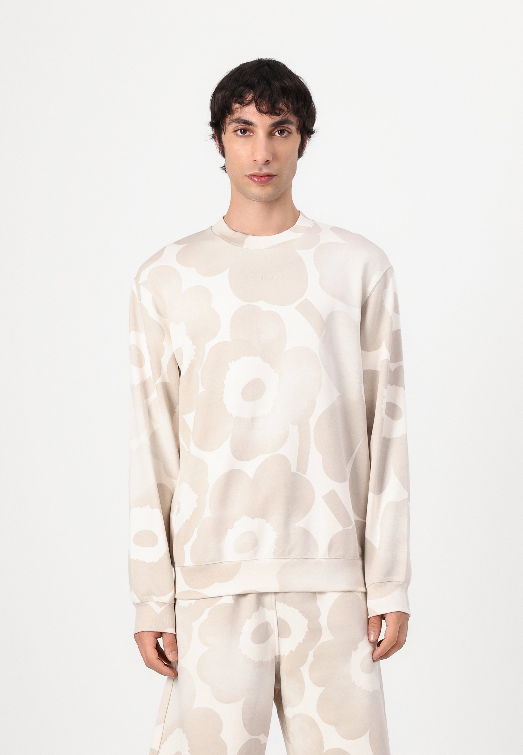 Marimekko LOISTO AKVARELLI UNIKKO UNISEX - Sweatshirt - off white/beige