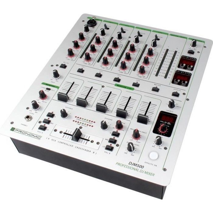 Pronomic DJM500 5-kanavainen DJ-mikseri