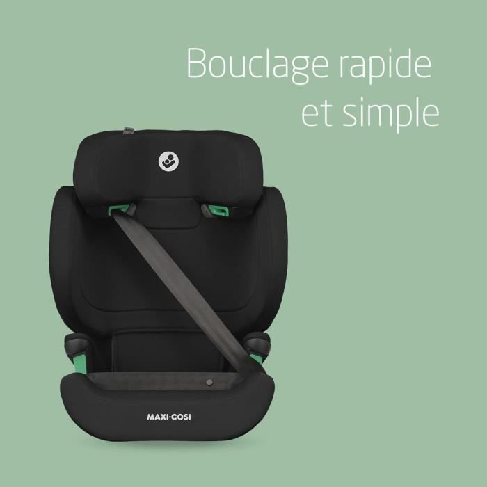 Silla de coche MAXI-COSI Rodifix M i-Size, Isofix Grupo 2/3, Elevador, Ajustable, 15-36 kg, 3,5-12 años, Negra
