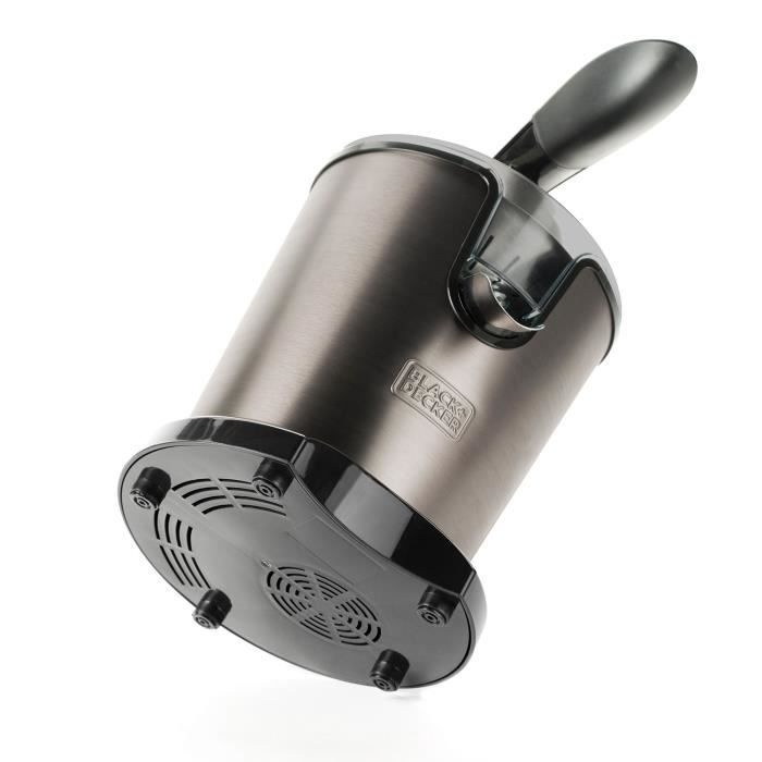Presse-agrumes BLACK+DECKER BXCJ350E levier professionnel de 350W, réservoir de 650ml