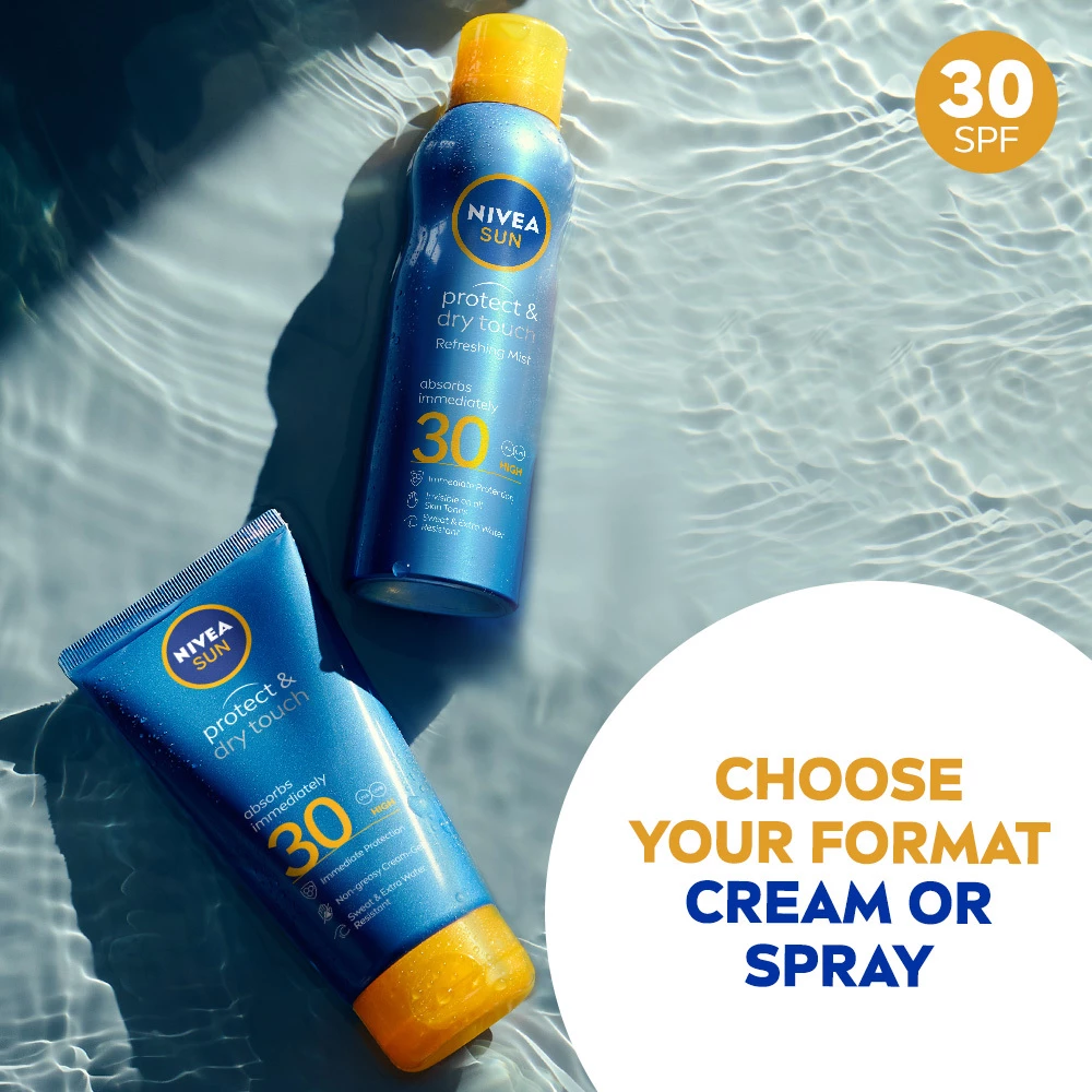 Hladni sprej za zaštitu i osvježavanje SPF30 200 ml - NIVEA