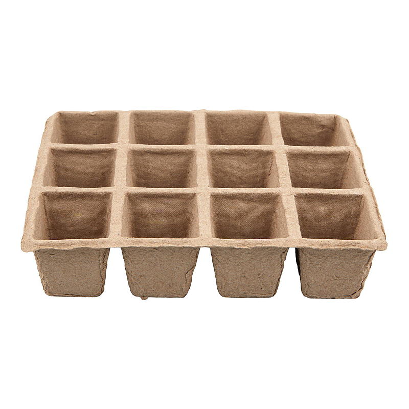 Blossom Fiber Pot 4er-Packung, 12er-Töpfe