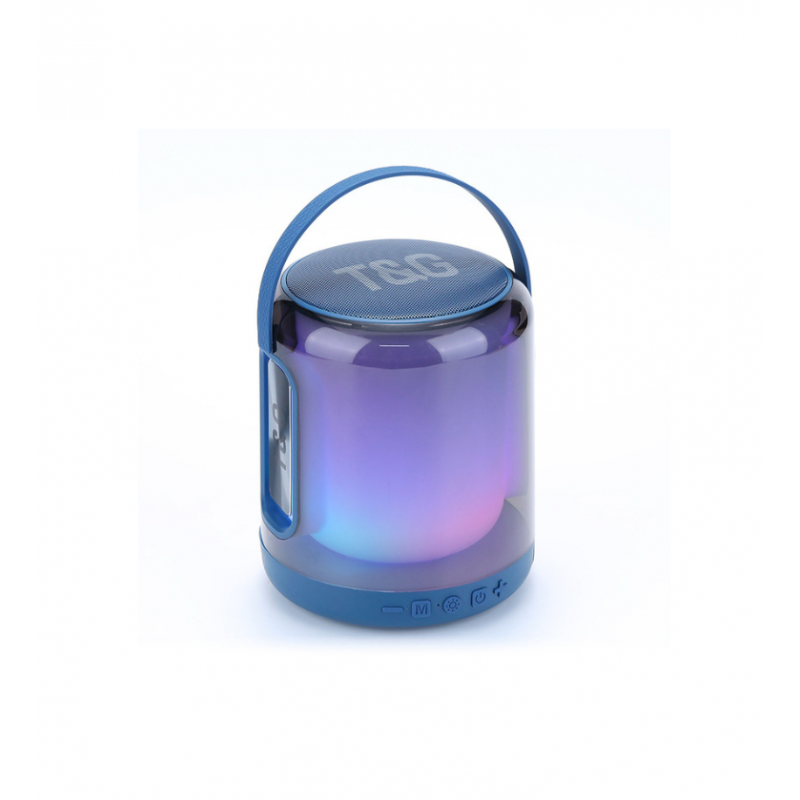 Smartek Tragbarer Bluetooth-Lautsprecher mit RGB-LED-Beleuchtung