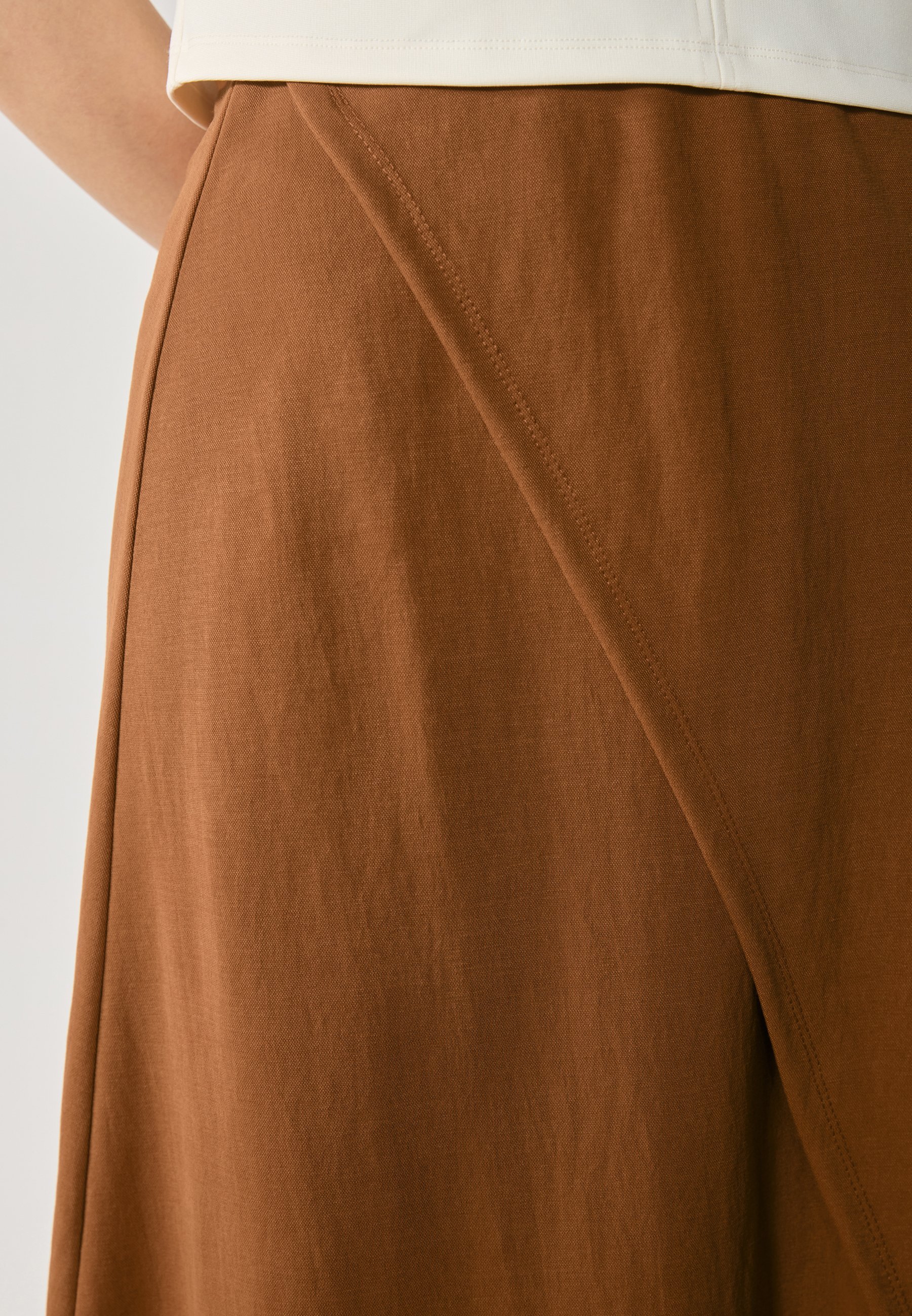 Anna Field maxi rok - bruin