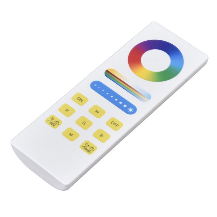 Underwater light with 2.4 GHz remote control, anti-interference, smart app control for pool lighting