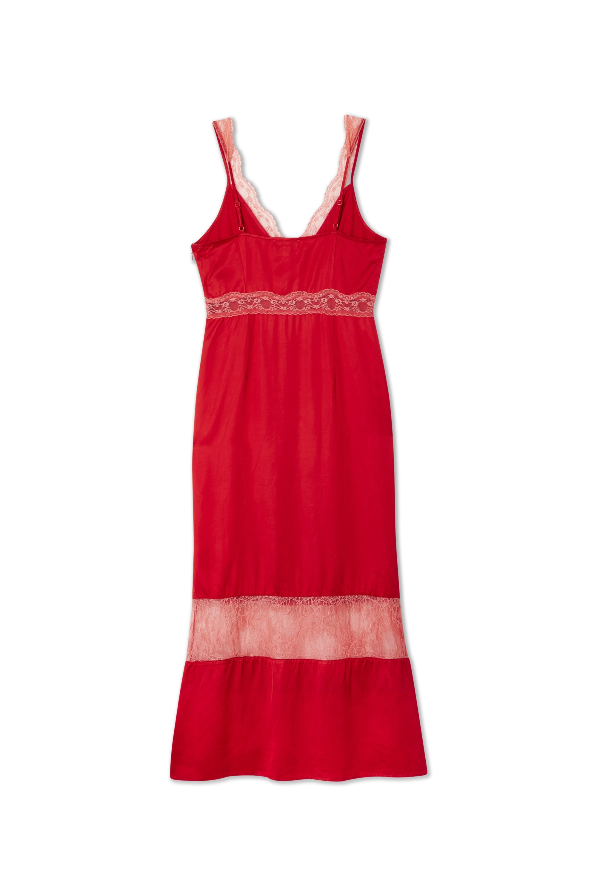 Never Fully Dressed CICI JURK - Maxi-jurk - rood
