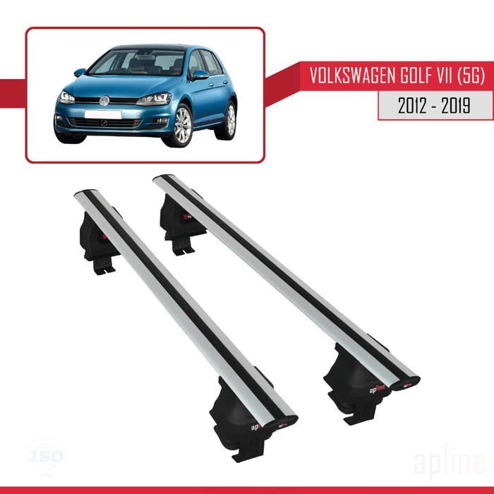 Barras de techo - ALLINE - Modelo ACE-4 - Aluminio - Gris - 2 barras para Volkswagen Golf 7