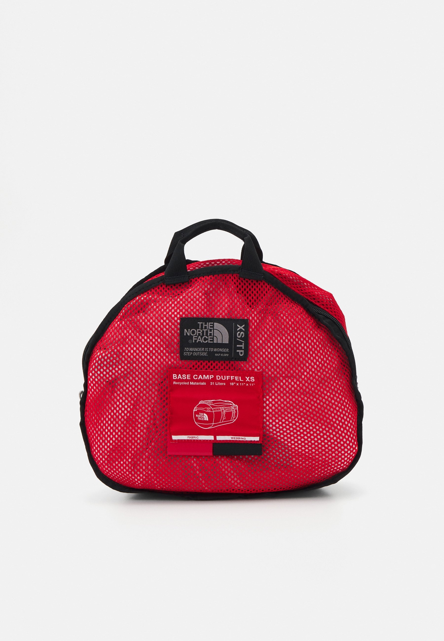 The North Face BASE CAMP DUFFEL - XS - Reiseveske - rød/svart