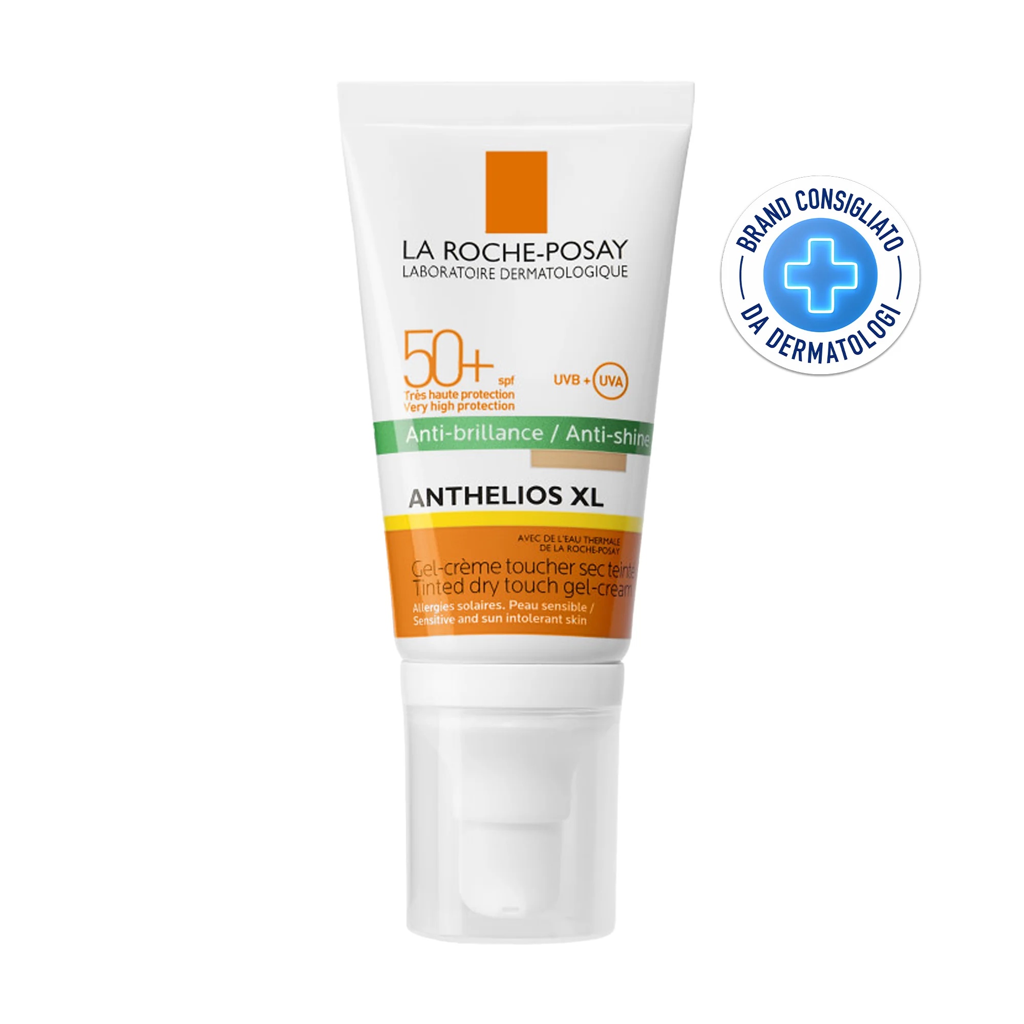 LA ROCHE POSAY La Roche Posay Anthelios Dry Touch Crème gel teintée matifiante SPF 50+ 50 ml