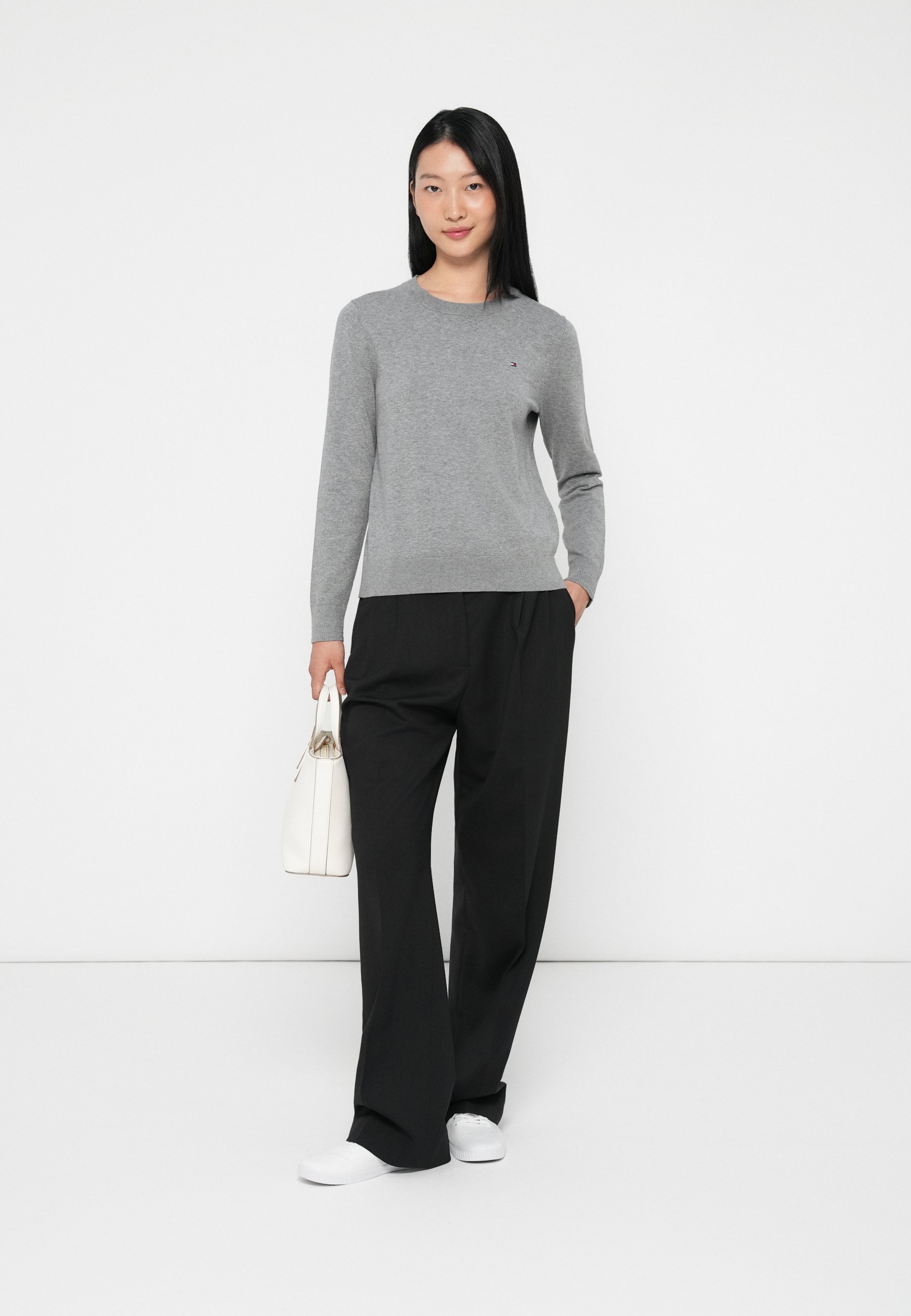 Tommy Hilfiger TIMELESS PANT - Pantaloni - black