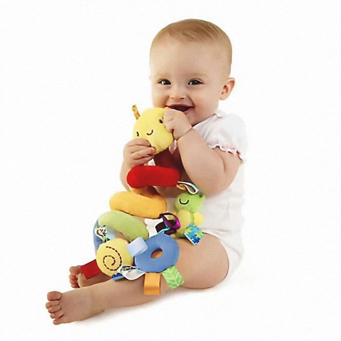 Jouet De Première Age Hochets Jouets Pour Poussette Portique D'éveil Bébé Jouet Peluche Accroché Suspendu Lit