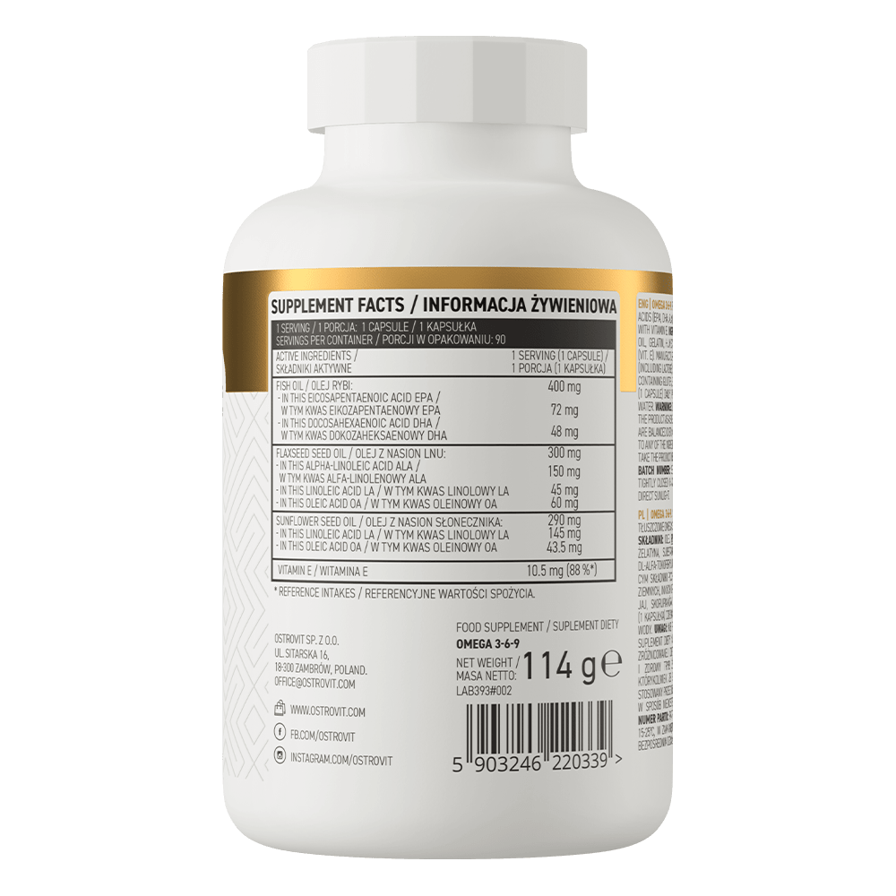 OstroVit Omega 3-6-9