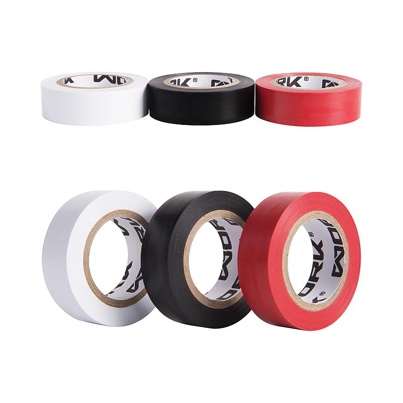 Nastro isolante da lavoro in PVC, confezione da 3 rotoli, 19 mm x 10 m per rotolo