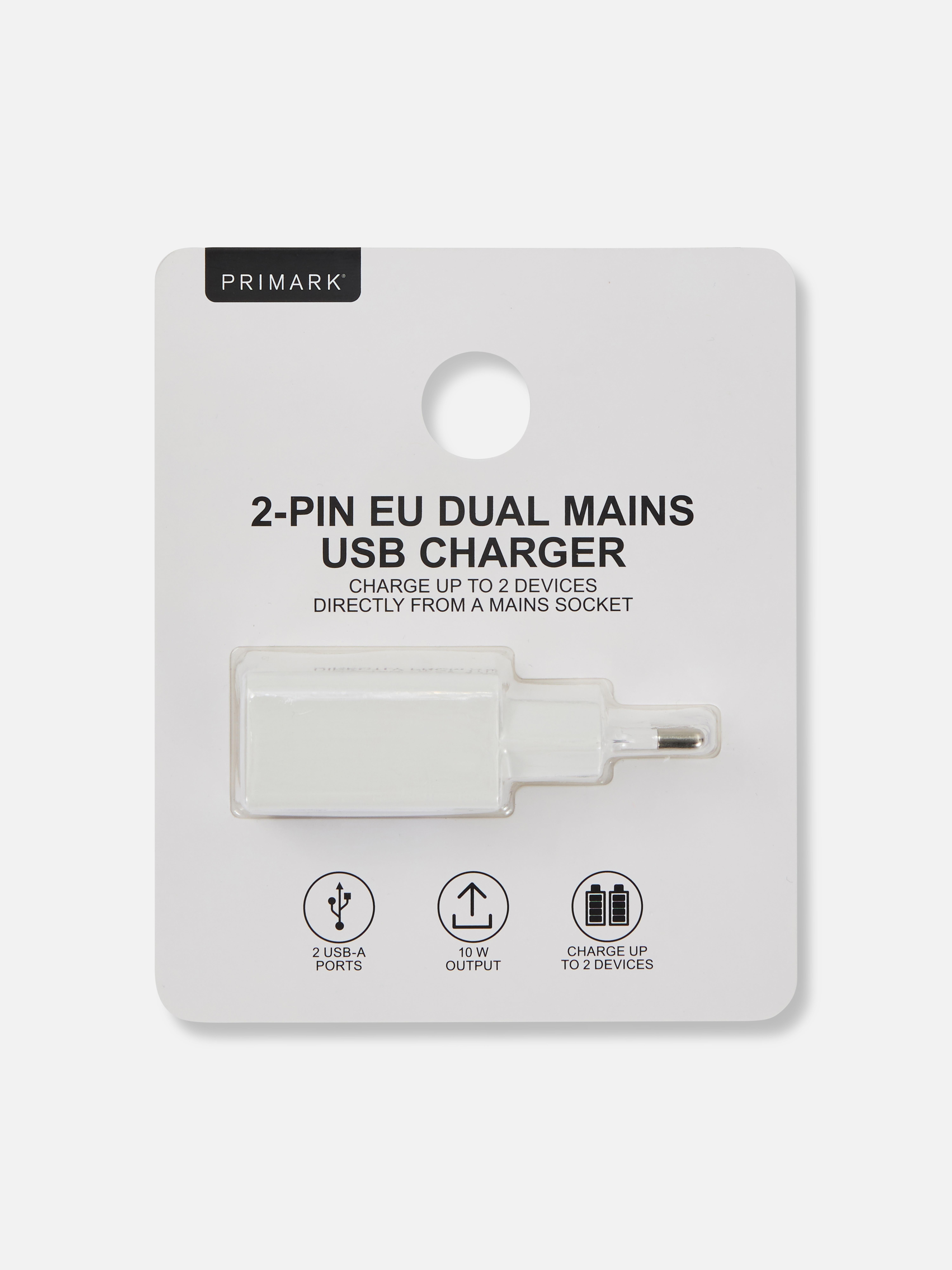 Mufă USB cu doi pini O mufă USB cu doi pini pentru călătorii