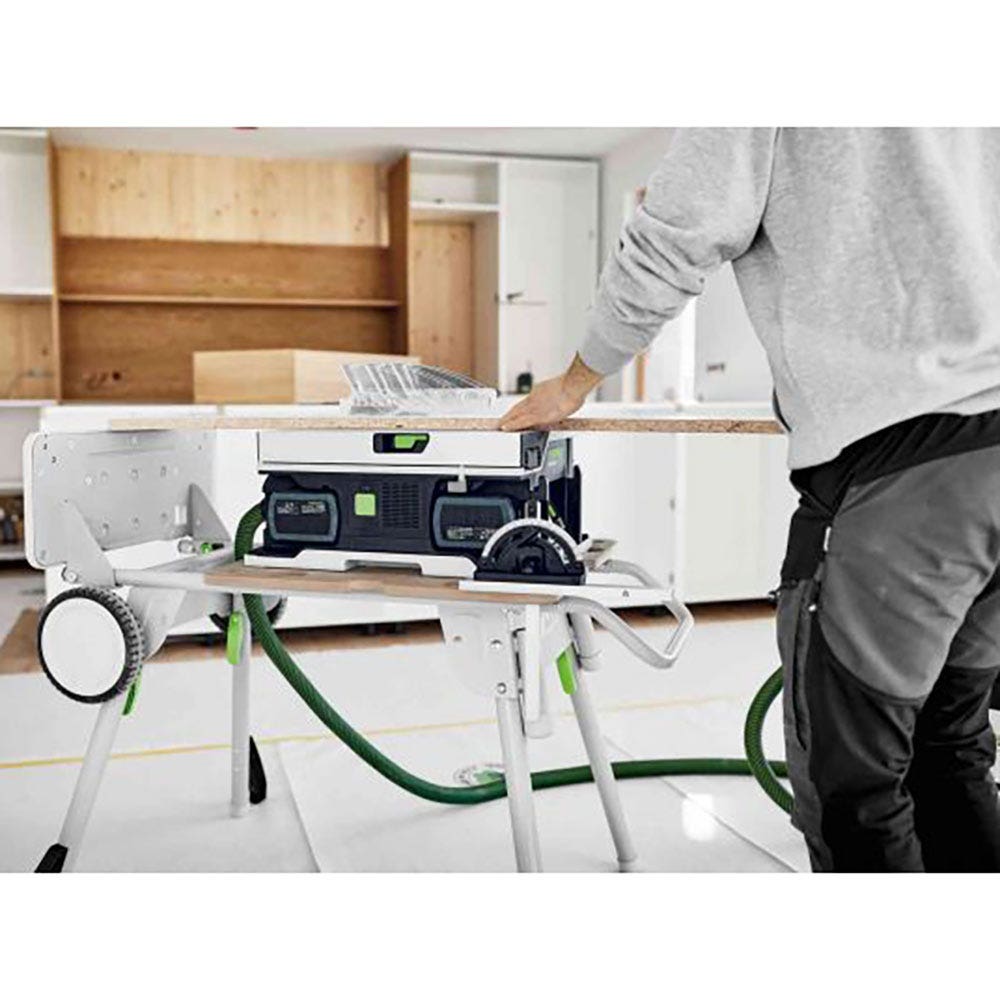FESTOOL CSC SYS 50 18 V 168 mm akkusaha Systainer 5.2 Ah Bluetooth-setti 577376