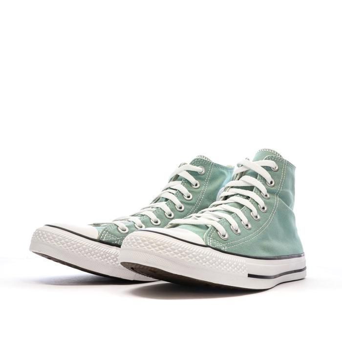 CONVERSE CHUCK TAYLOR ALL STAR Sneakers Verdi - Adulto - Lacci - Suola piatta - Tessuto