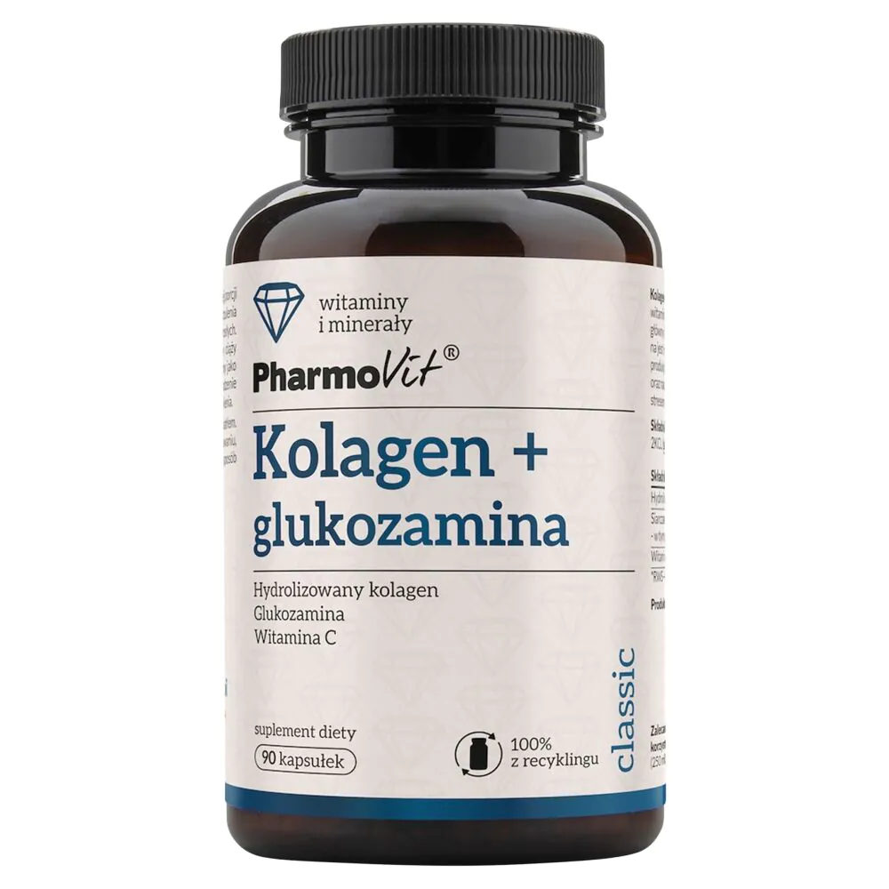PharmoVit Classic Kolagen + Glukozamina Kapsułki