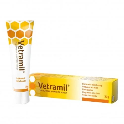 VETRAMIL Vetramil pommade médicinale vétérinaire au miel 30 g
