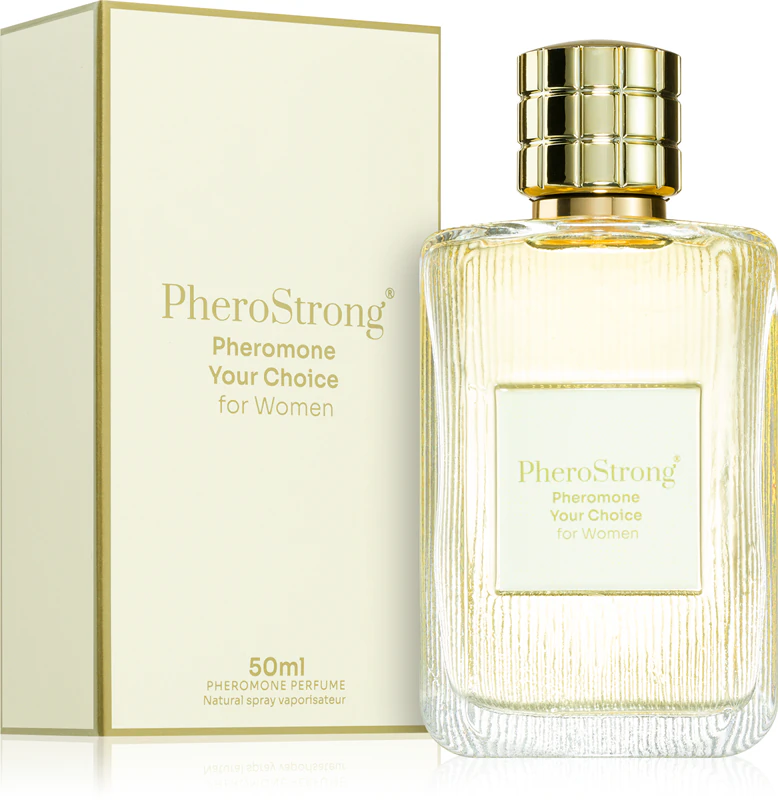 PheroStrong: Seu perfume preferido para ela, com feromônios.