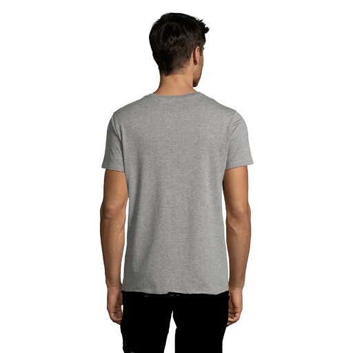 Martin getailleerd T-shirt met ronde hals