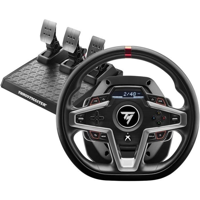 Volante da corsa THRUSTMASTER T248 e pedali magnetici per Xbox Series X/S, Xbox One, PC