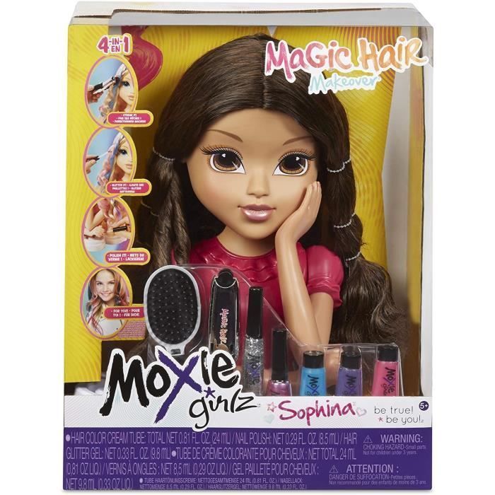 Moxie Girlz - Magic Hair Torso - Sophina - Tête à coiffer et à maquiller