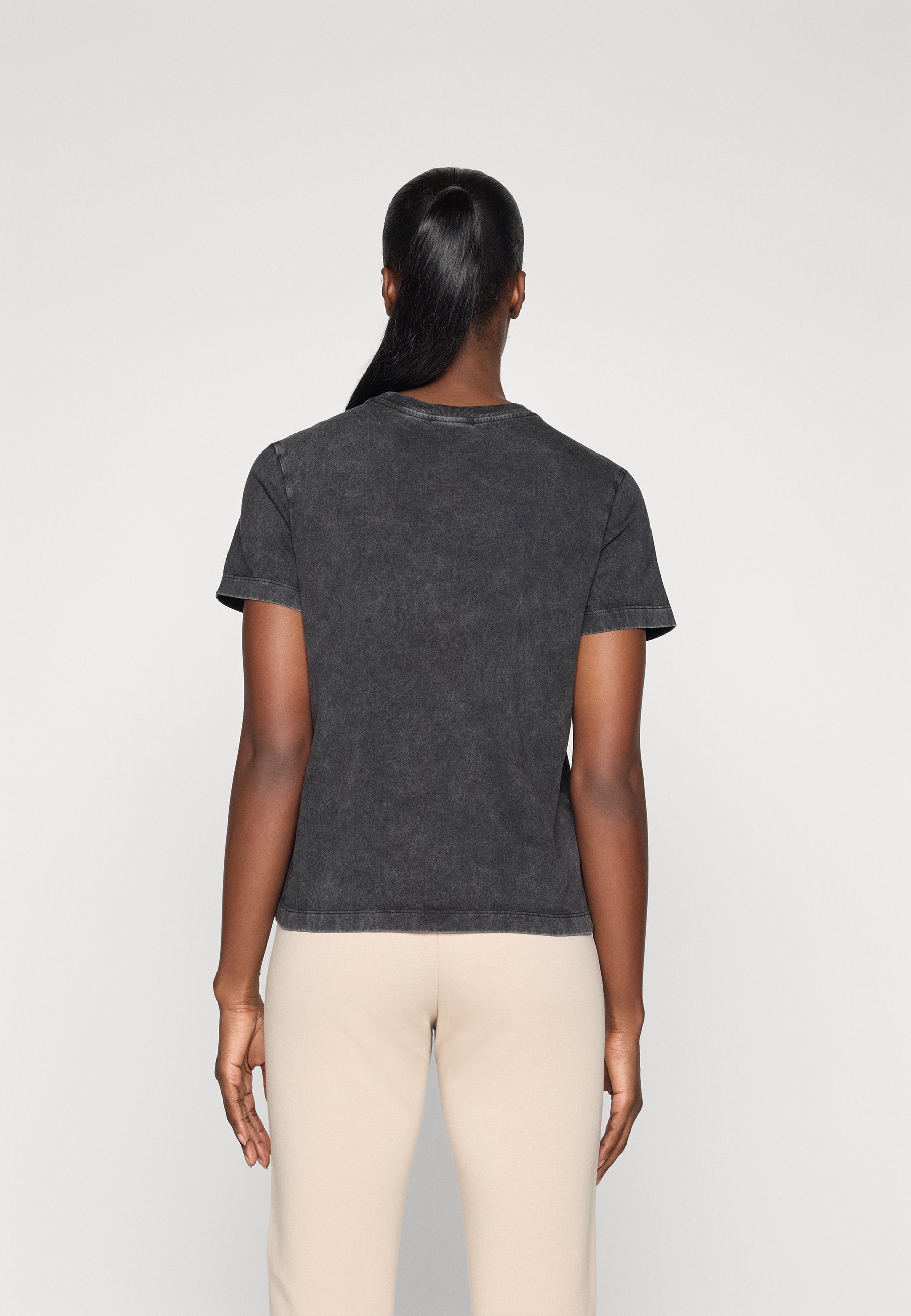 Champion ICONS WASH CREWNECK - T-shirt basic - nera
