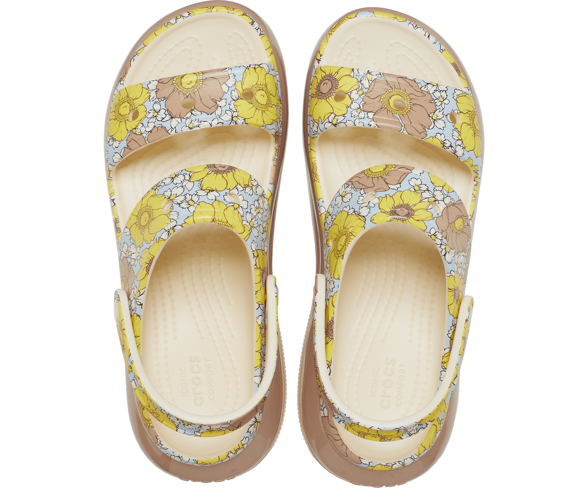 Mega Crush Retro Floral Sandal