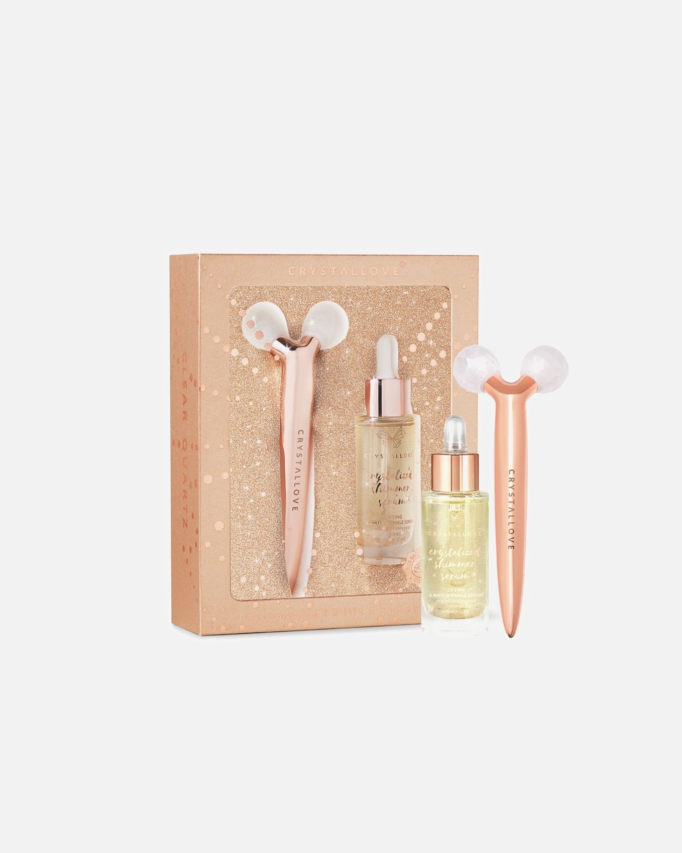 Crystallove Coffret Clear quartz 3D lift & sculpt