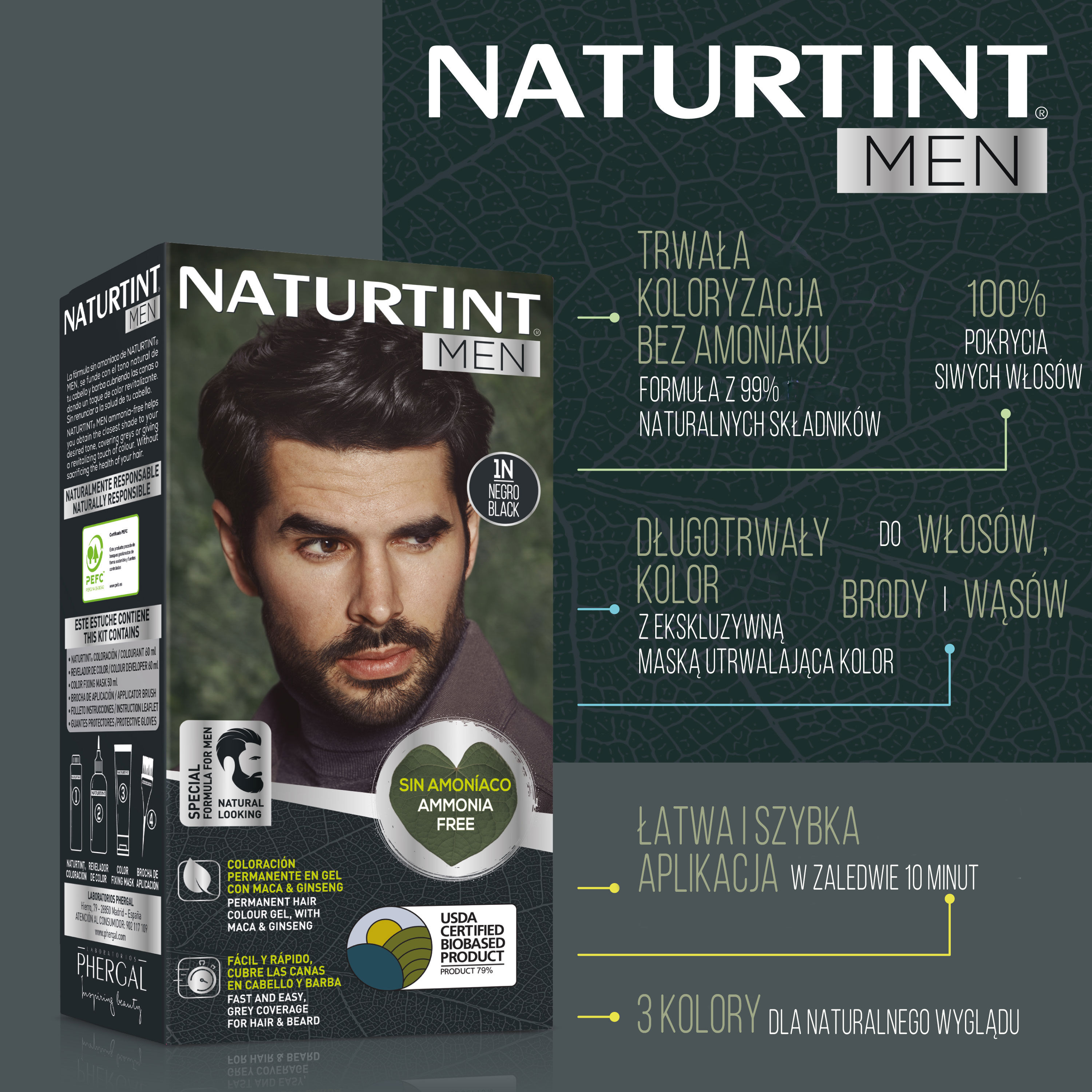 Naturlig farve MÆND