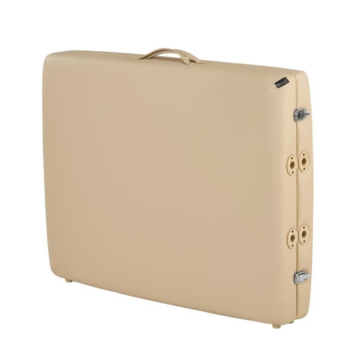 Master Massage 71cm Argo Table de Massage Pliante-Beige