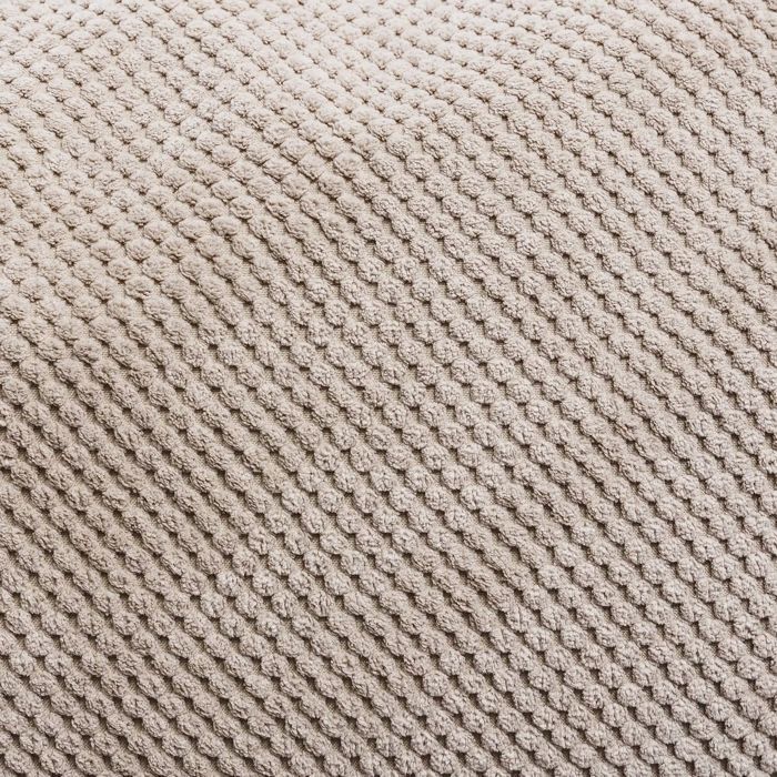 Sillón tipo puf Ecopuf - Sillón, sofá, cojín de suelo, puf para interior/exterior - Beige claro