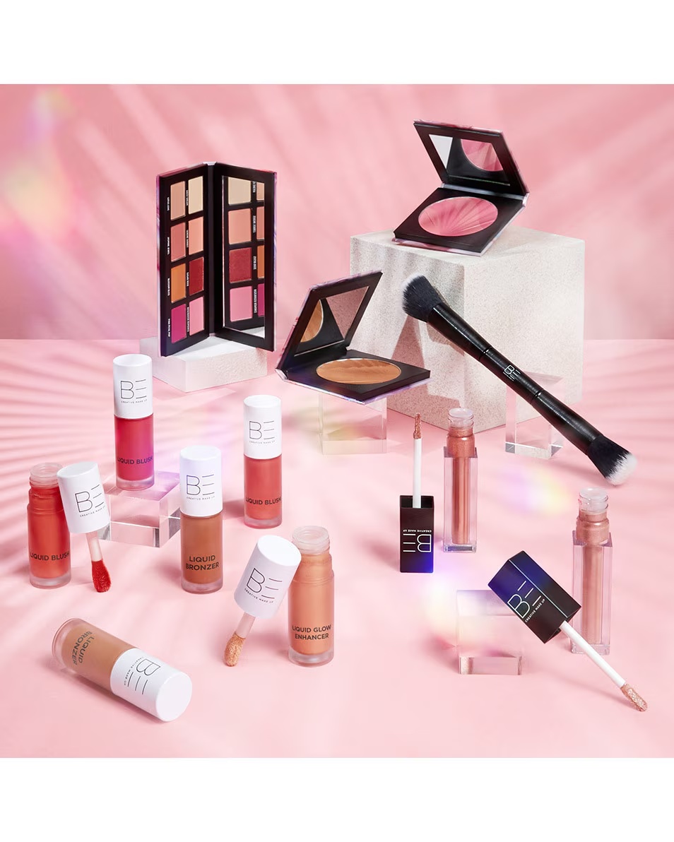 BE CREATIVE MAKE UP COLECȚIA RADIANT ROSE Iluminator lichid