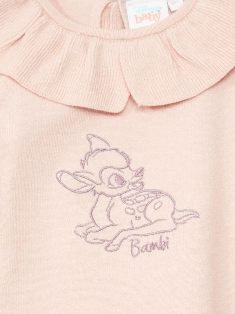 Suéter de tricô 'Bambi' - ROSA