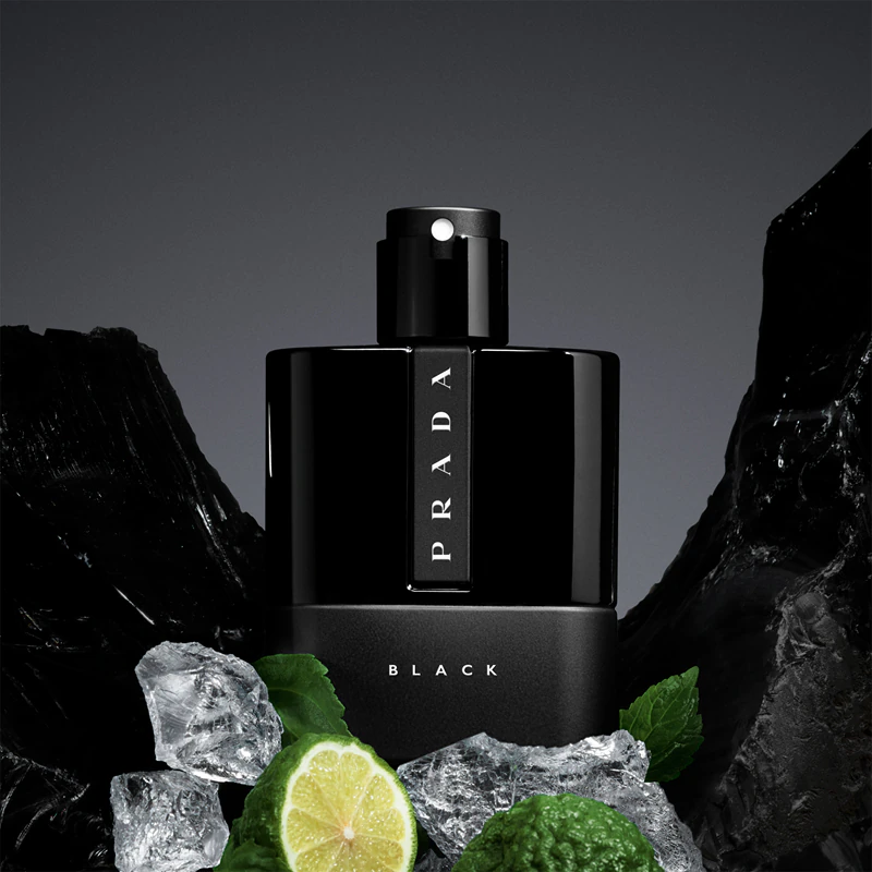 Prada Luna Rossa Black Eau de Parfum frasco recarregável para homens