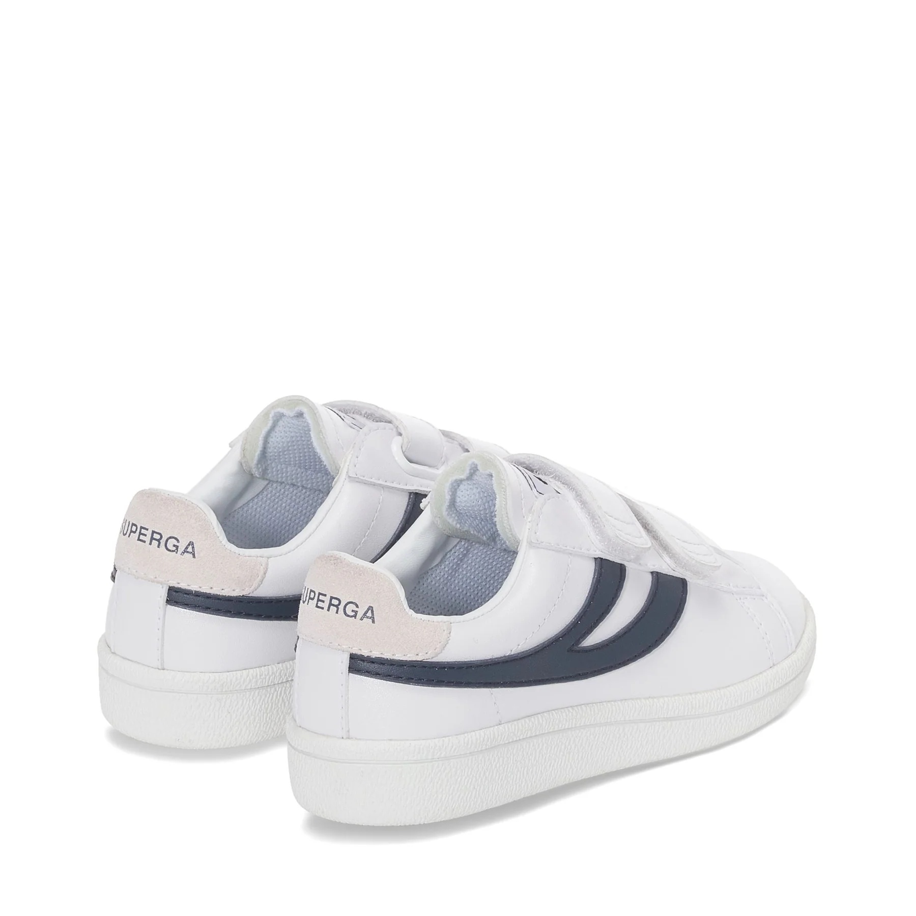 4832 KIDS STRAPS MATCH-WHITE-BLUE NAVY