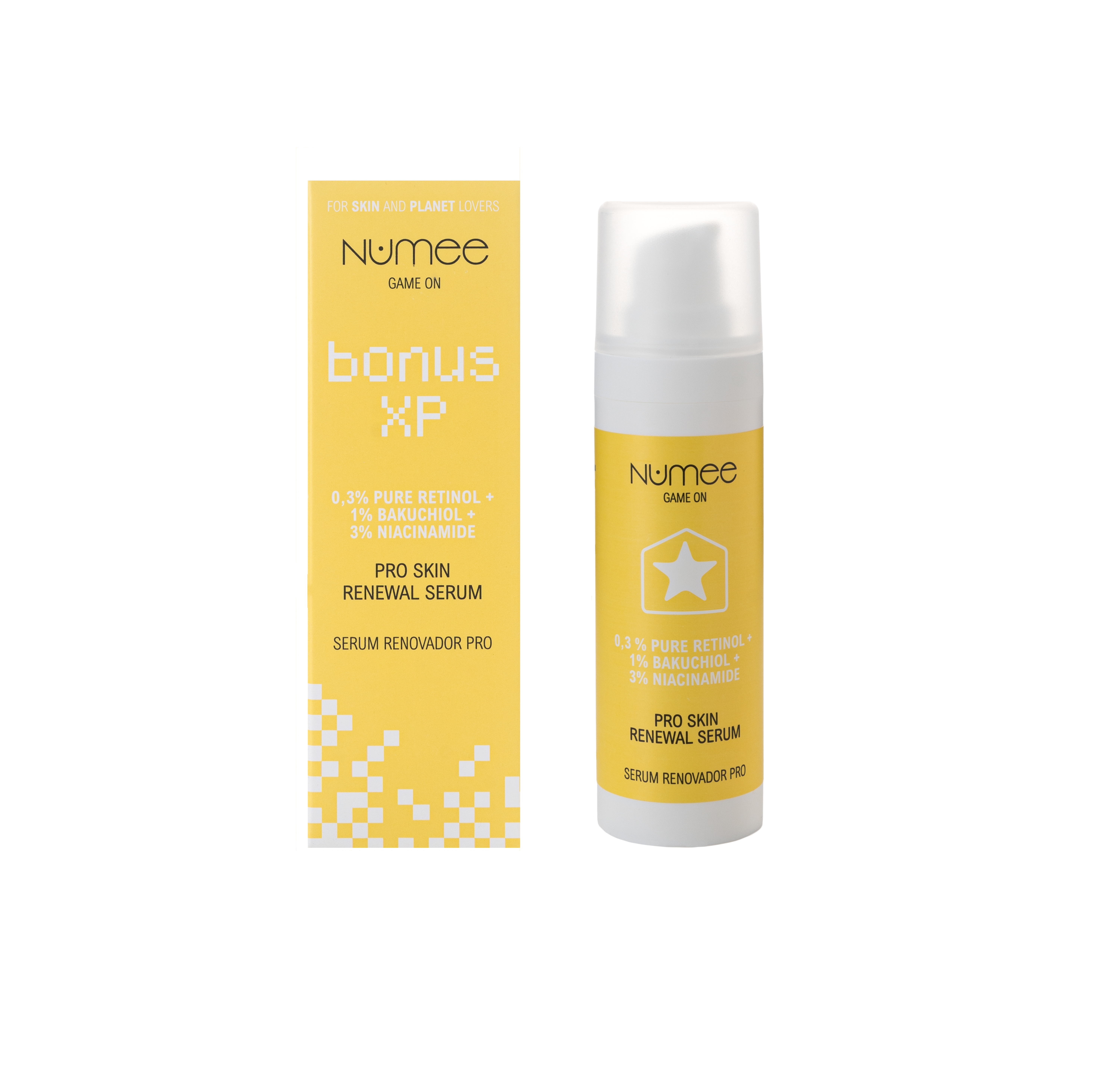 Serum Renovador con Retinol Backuchiol Niacinamida Serumai
