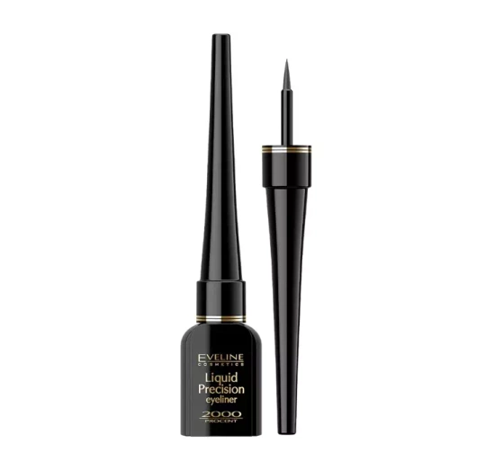 Eveline Cosmetics Liquid Precision 2000 wodoodporny eyeliner