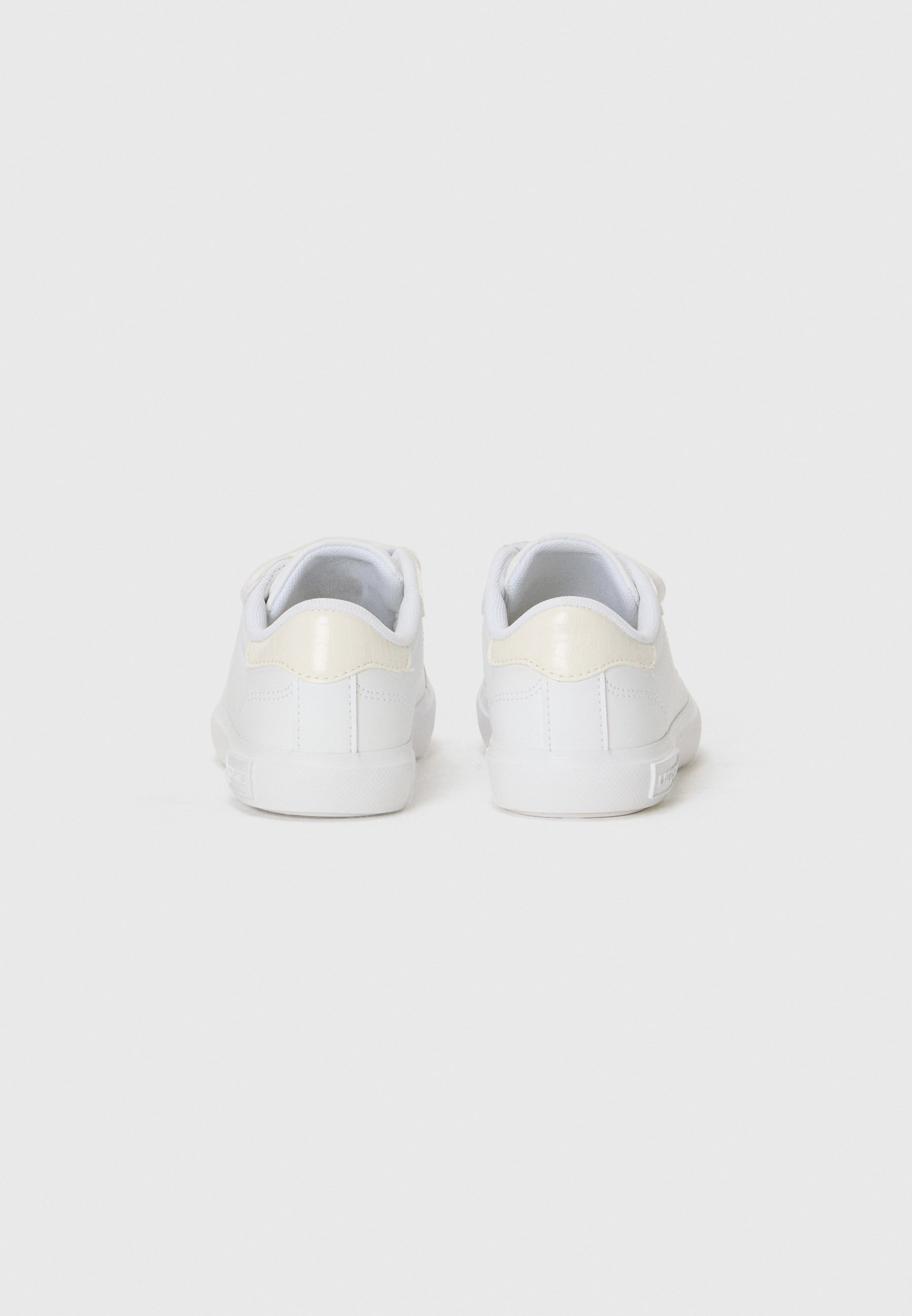 Lacoste POWERCOURT UNISEX - Tenisky - biela/sivo biela