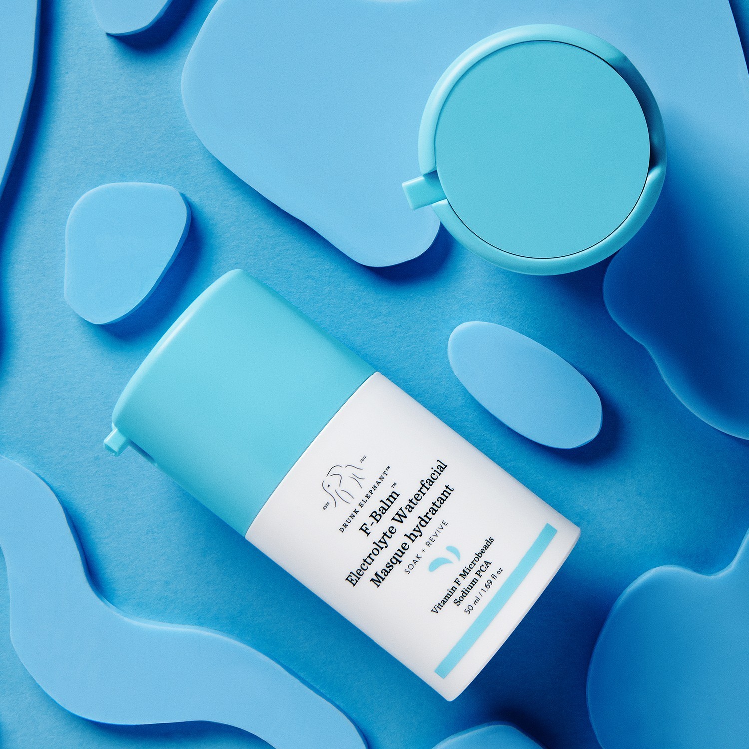 Drunk Elephant mitrinošā maska F-Balm™ elektrolītu sejas kopšanas līdzeklis - 15 ml