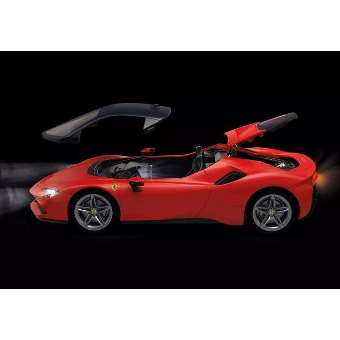 PLAYMOBIL 71020 Ferrari SF90 Stradale, Klassieke auto's, Volwassenen, Verzamelauto, 43 onderdelen