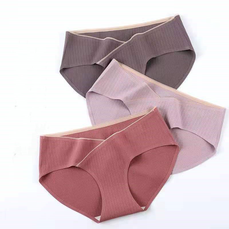 Slip da donna taglie forti con effetto push-up, intimo femminile comodo a vita bassa senza cuciture.