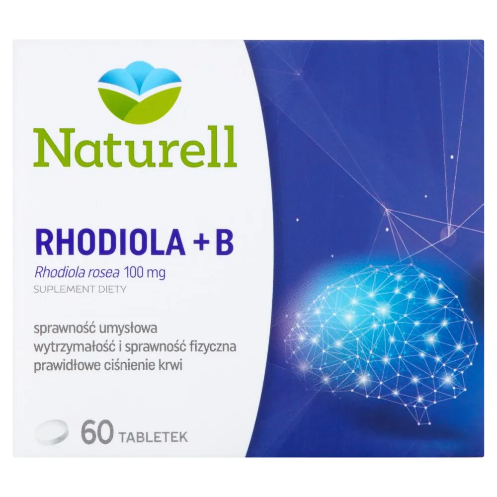 Naturell Rhodiola + B, Tabletki