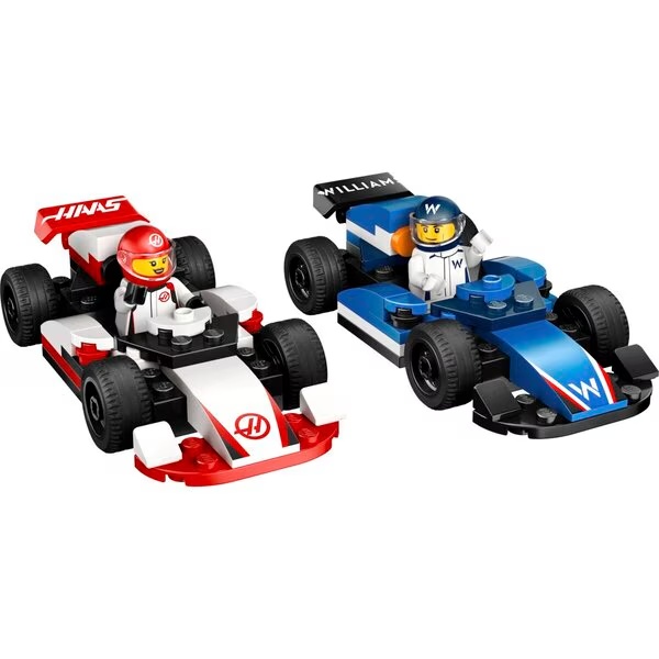 LEGO City 60464 F1 Williams trkaći i Haas F1 trkaći automobili